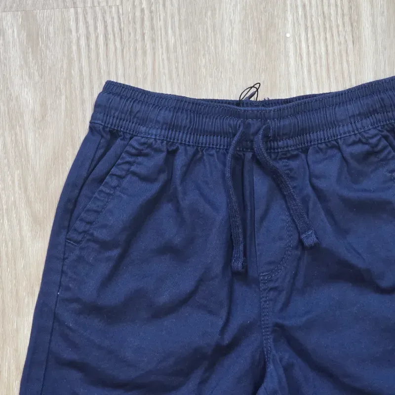 Short de Tela color azul marino