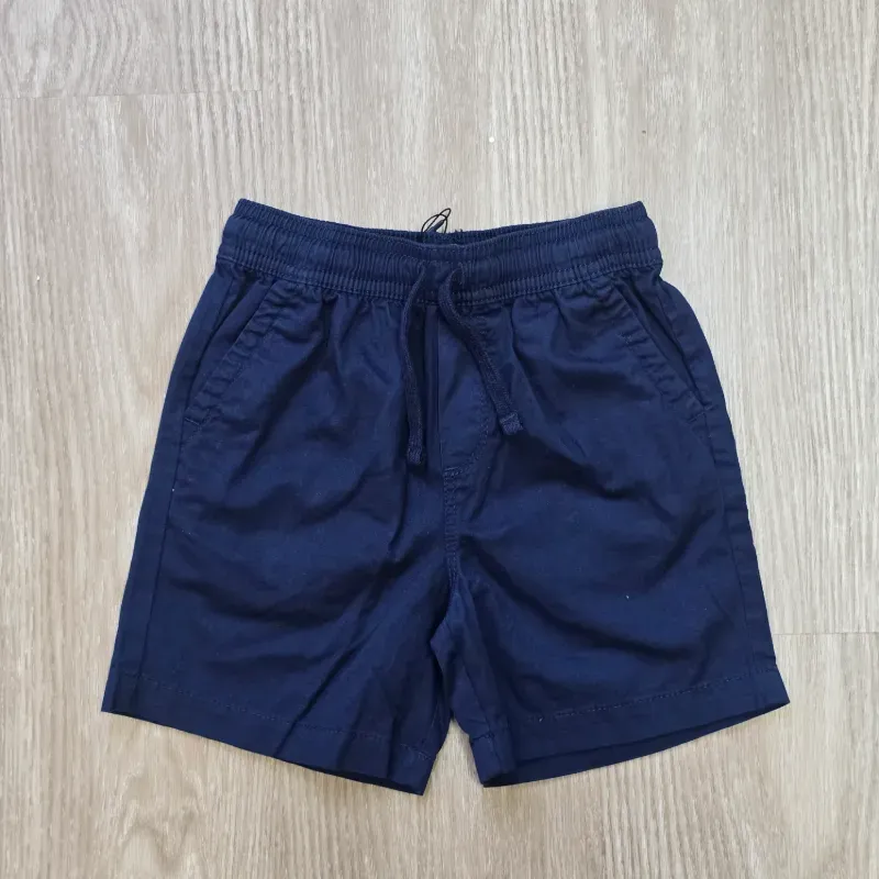 Short de Tela color azul marino