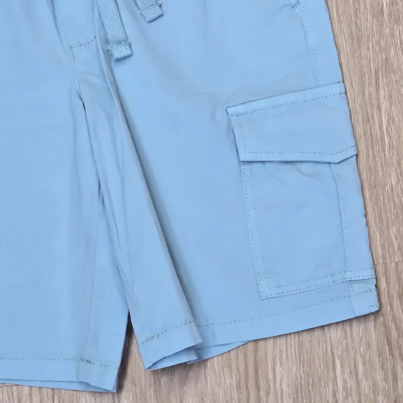 Short de tela cuatro puertas