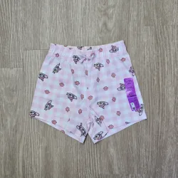 Short de tela de Bambi con flores