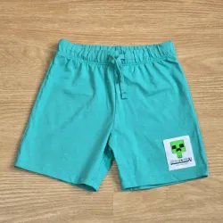 Short Minecraft verde