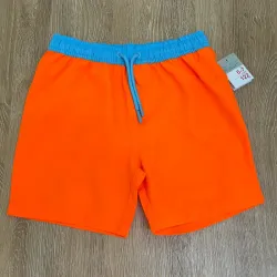 Short playero color naranja 