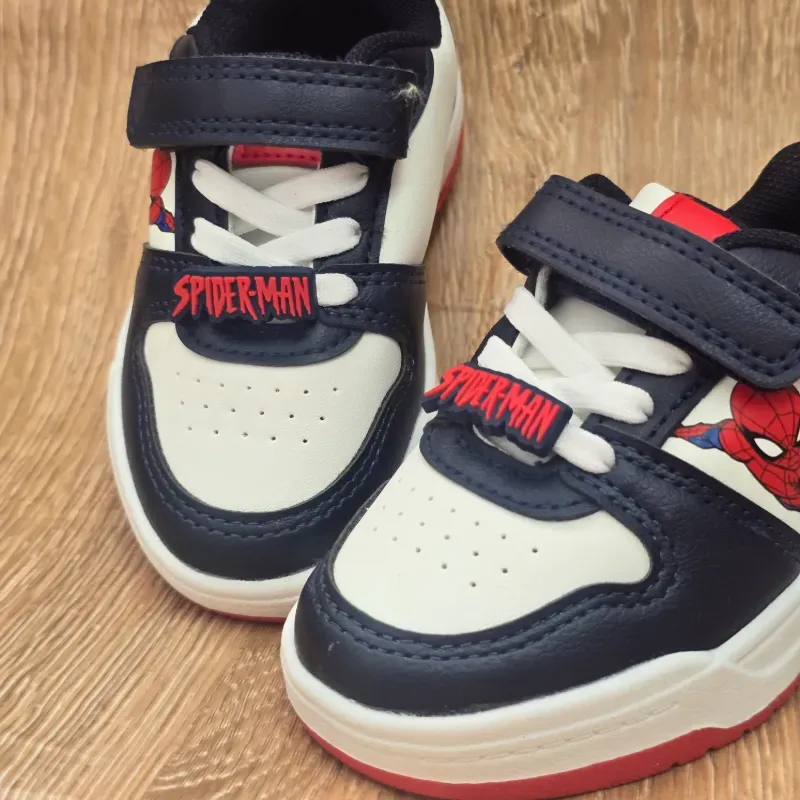 Tenis de spiderman color azul