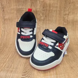 Tenis de spiderman color azul