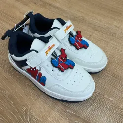 Tenis de Spiderman color blanco