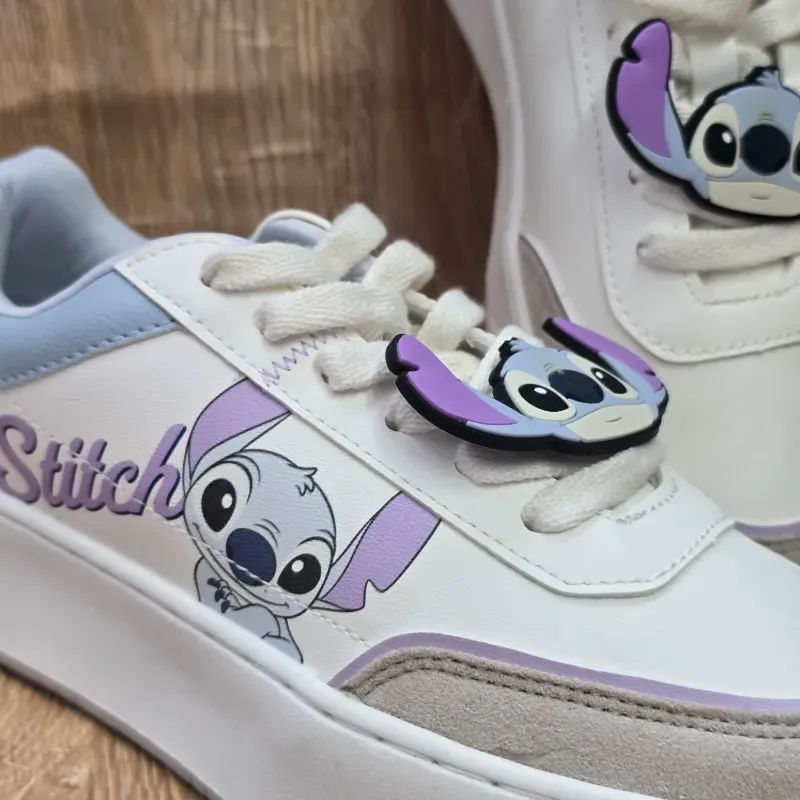 Tenis de Stich Morado y Azul