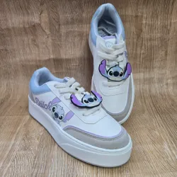 Tenis de Stich Morado y Azul