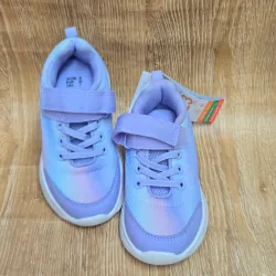 Tenis deportivos Lila tornasol Pequetas