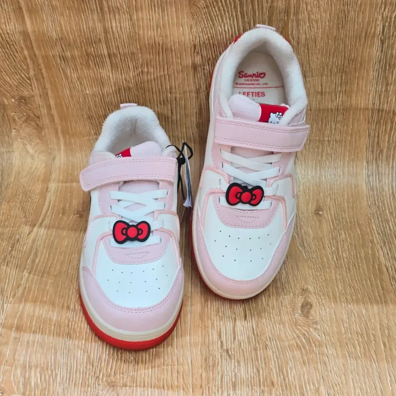 Tenis Kitty rosa y rojo