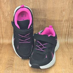 Tenis Negros y Rosados deportivos pegueta