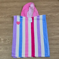 Toalla con gorro de Colores con Corazón