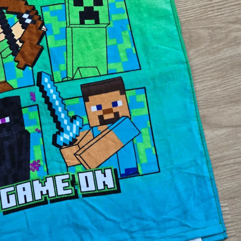 Toalla con Gorro de Minecraft