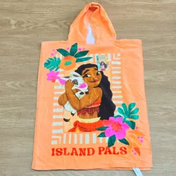 Toalla con gorro de Moana
