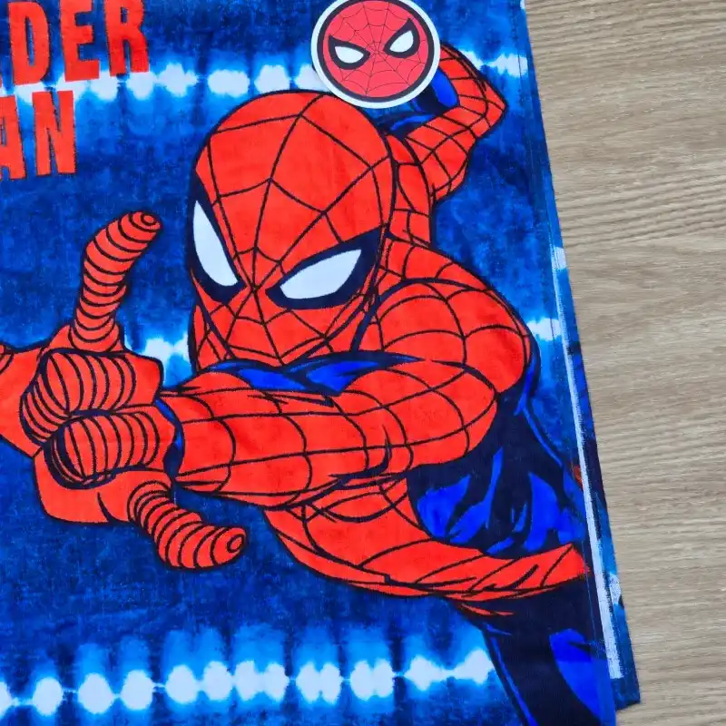 Toalla con Gorro de Spiderman