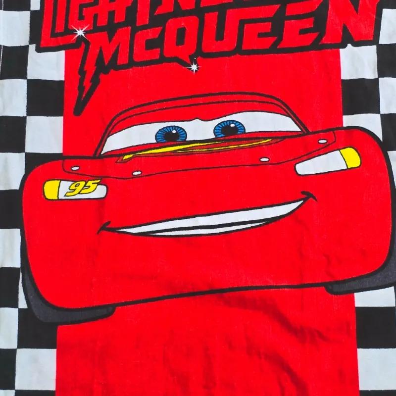 Toalla con gorro del Rayo McQueen
