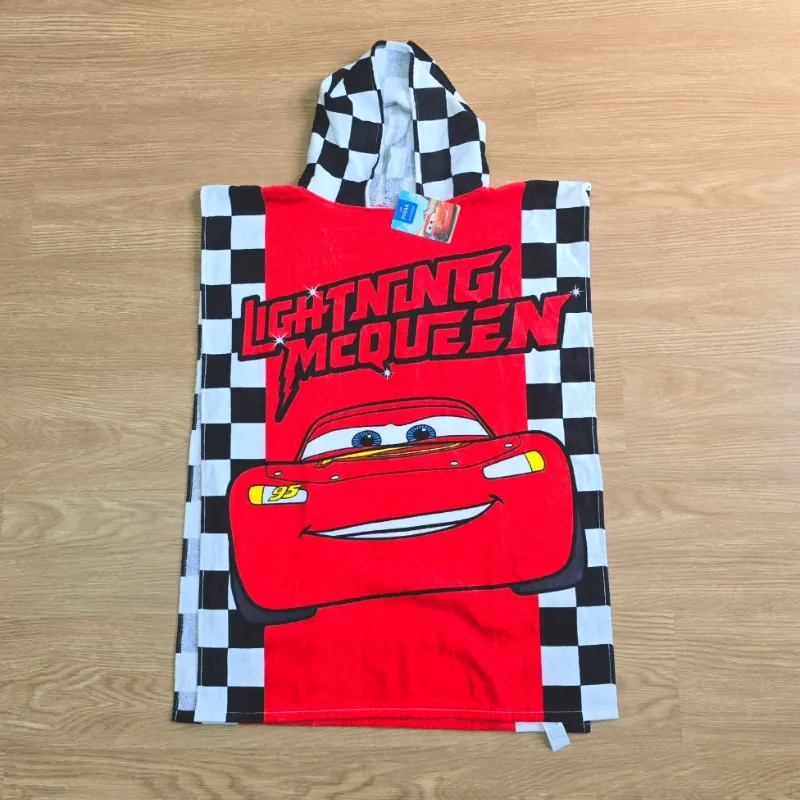 Toalla con gorro del Rayo McQueen