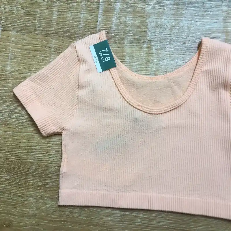 Top color naranja