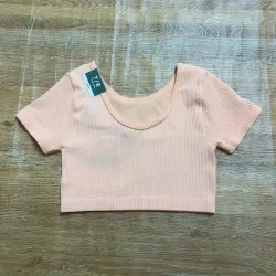 Top color naranja