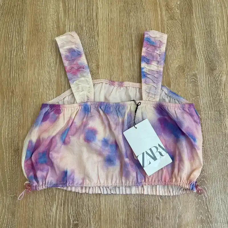 Top Zara de colores 