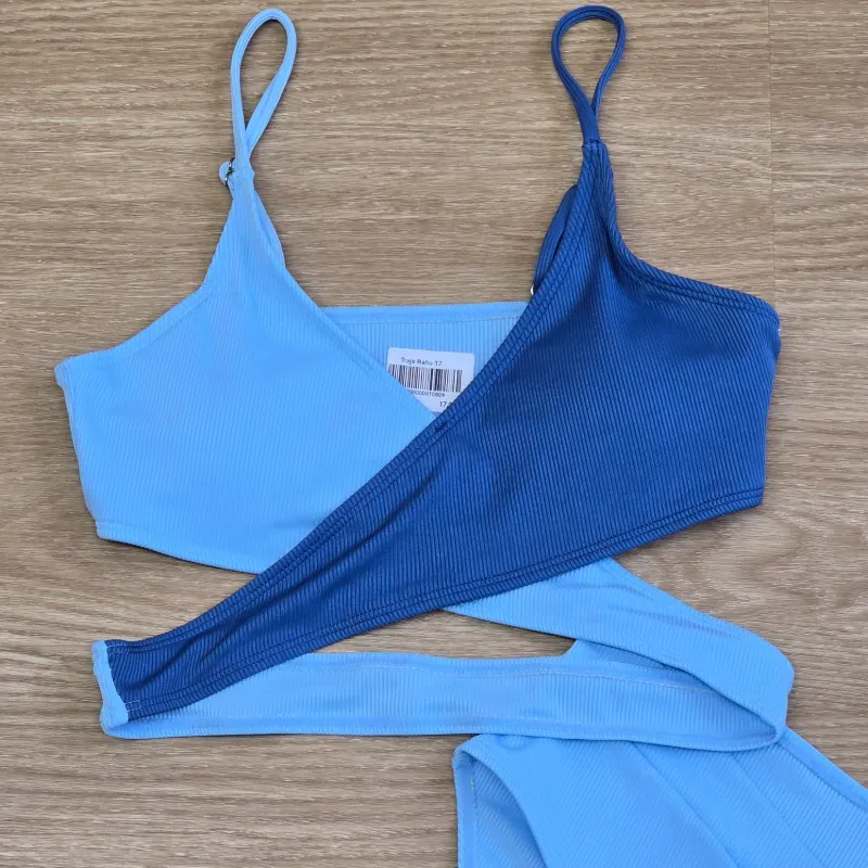 Traje de Baño color azul