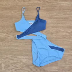 Traje de Baño color azul