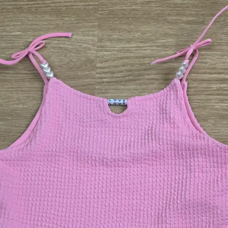 Traje de Baño color rosa Love