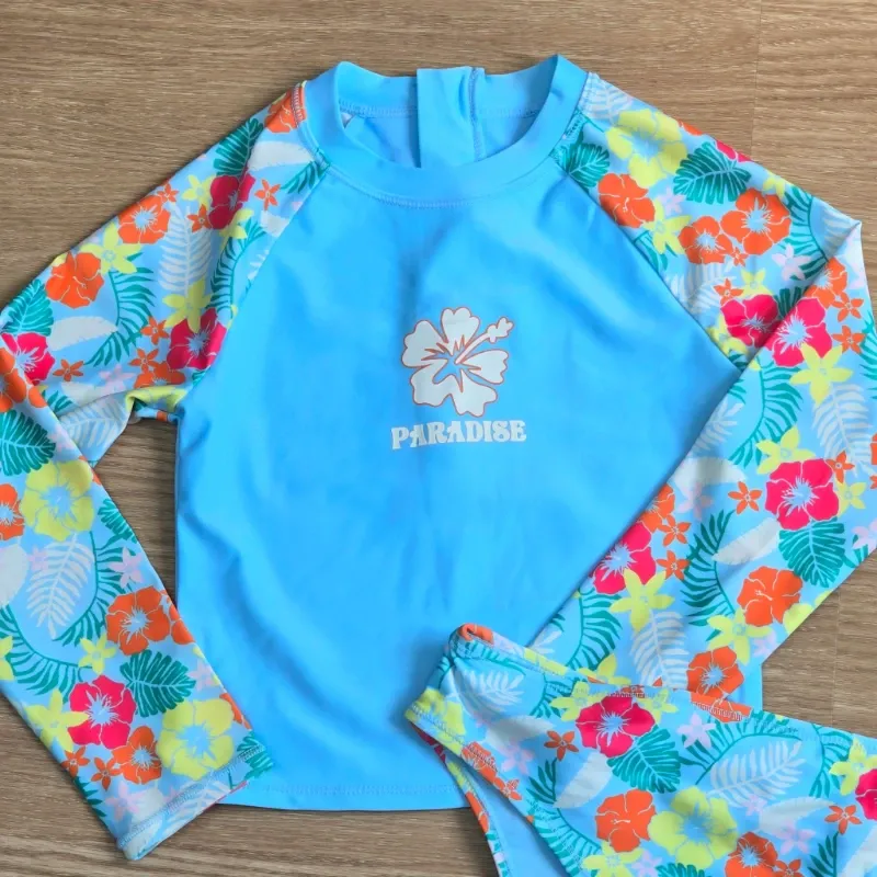 Traje de baño de mangas largas PARADISE