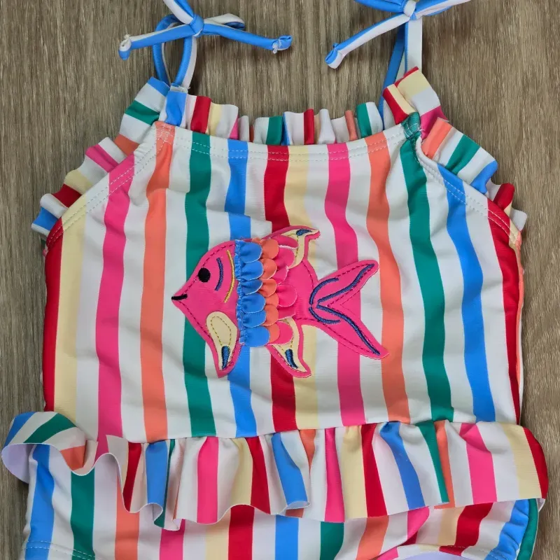 Traje de Baño de Pez Colorido