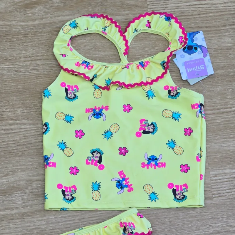 Traje de Baño de Stich color amarillo