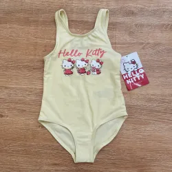 Trusa "Hello Kitty" de color amarillo 