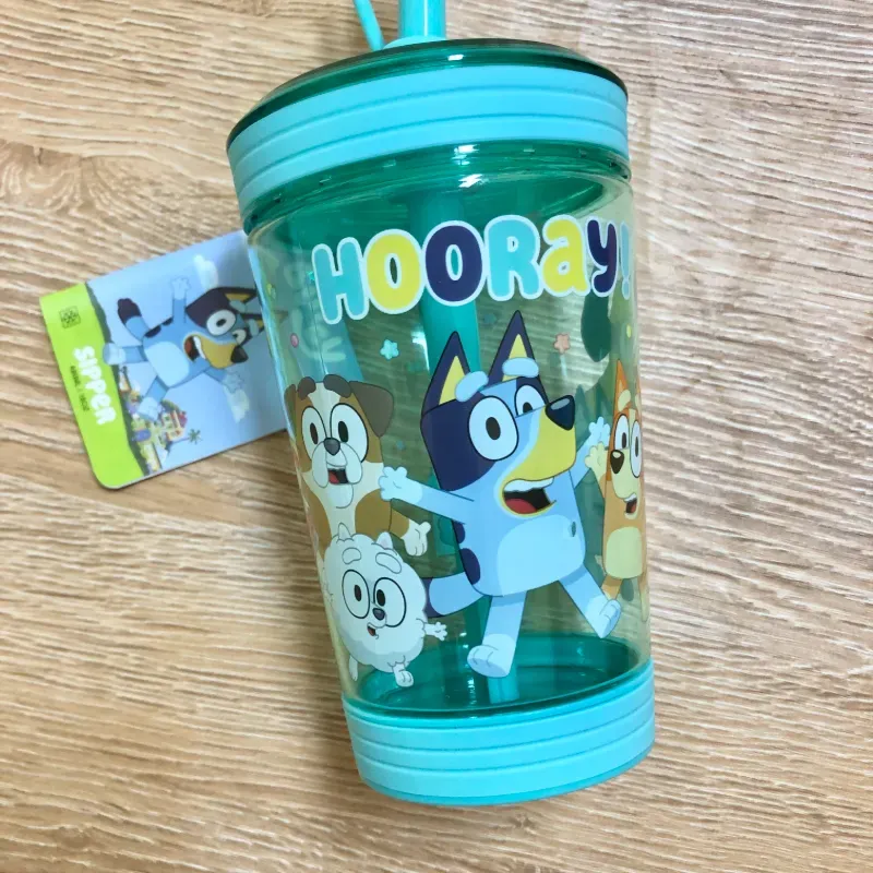 Vaso de Bluey y amigos 