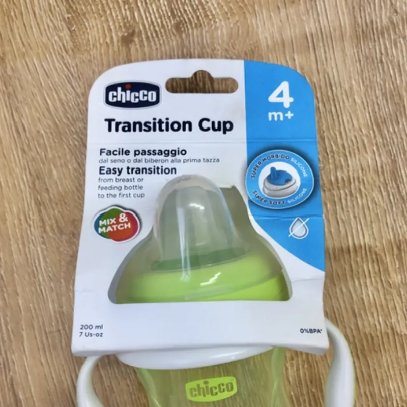 Vaso de transición color verde