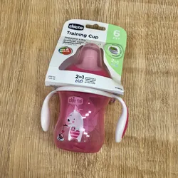 Vaso de transición color rosado 