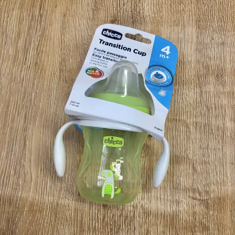 Vaso de transición color verde