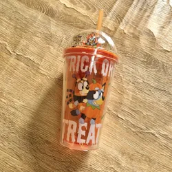 Vaso grande de Bluey en Halloween