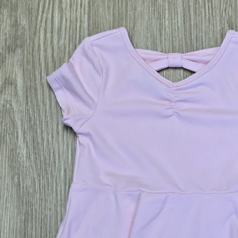 Vestido color rosa con short