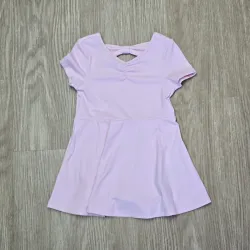 Vestido color rosa con short