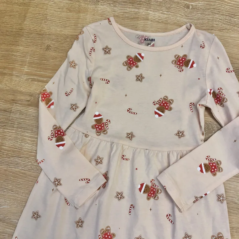 Vestido con galletas de jengibre 