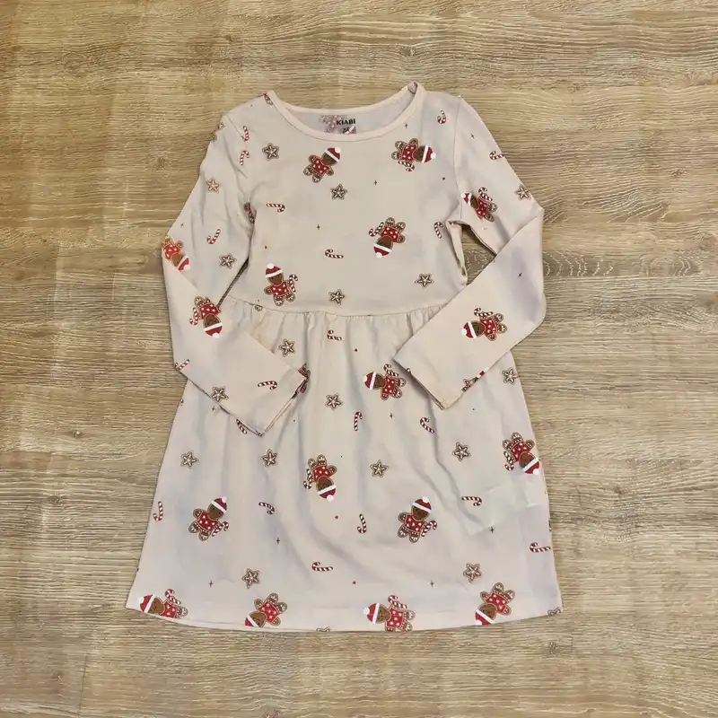 Vestido con galletas de jengibre 