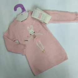 Vestido con medias pantis 