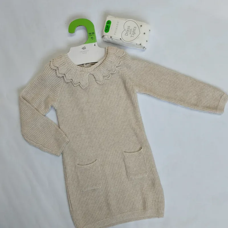 Vestido con medias pantis 