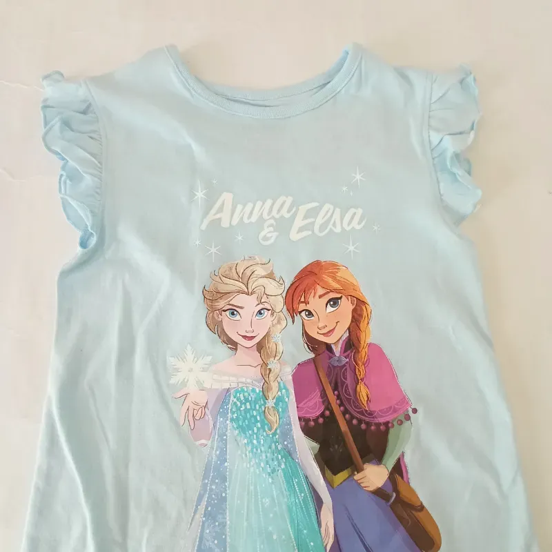 Vestido de Ana y Elsa color azul 