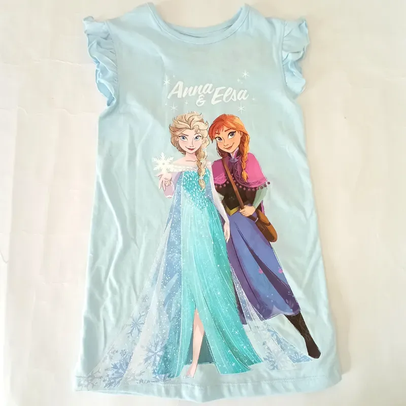 Vestido de Ana y Elsa color azul 