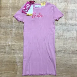 Vestido de Barbie color rosado 