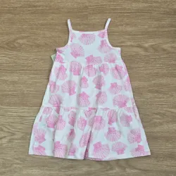 Vestido de conchas color rosado