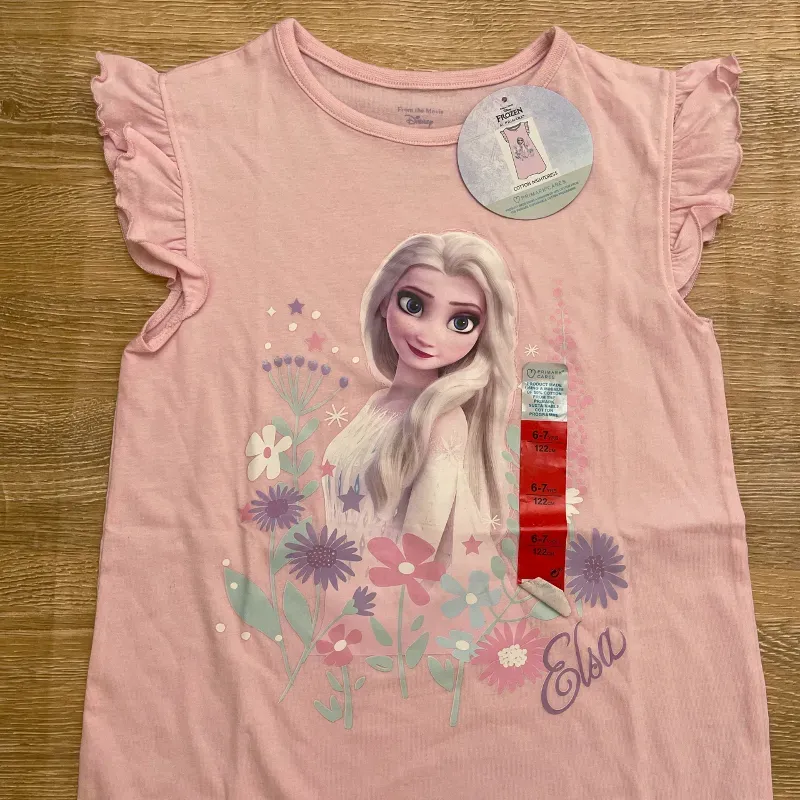 Vestido de Elsa color rosado 