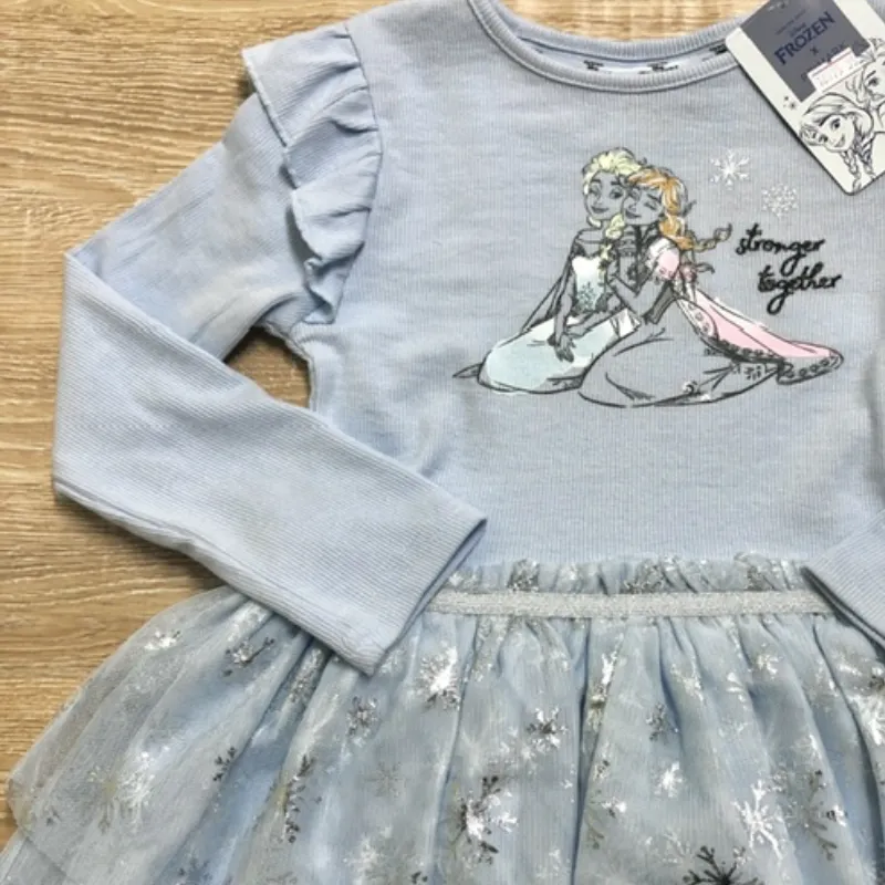 Vestido de Frozen color azul