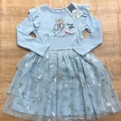 Vestido de Frozen color azul 