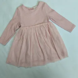 Vestido de manga larga 