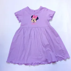 Vestido de Minnie Mouse color violeta